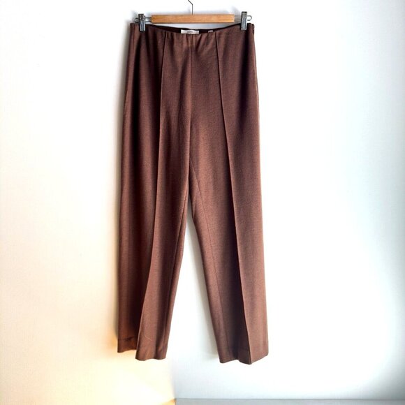 Vince Brown Knit Casual Pants 6 - Picture 1 of 4